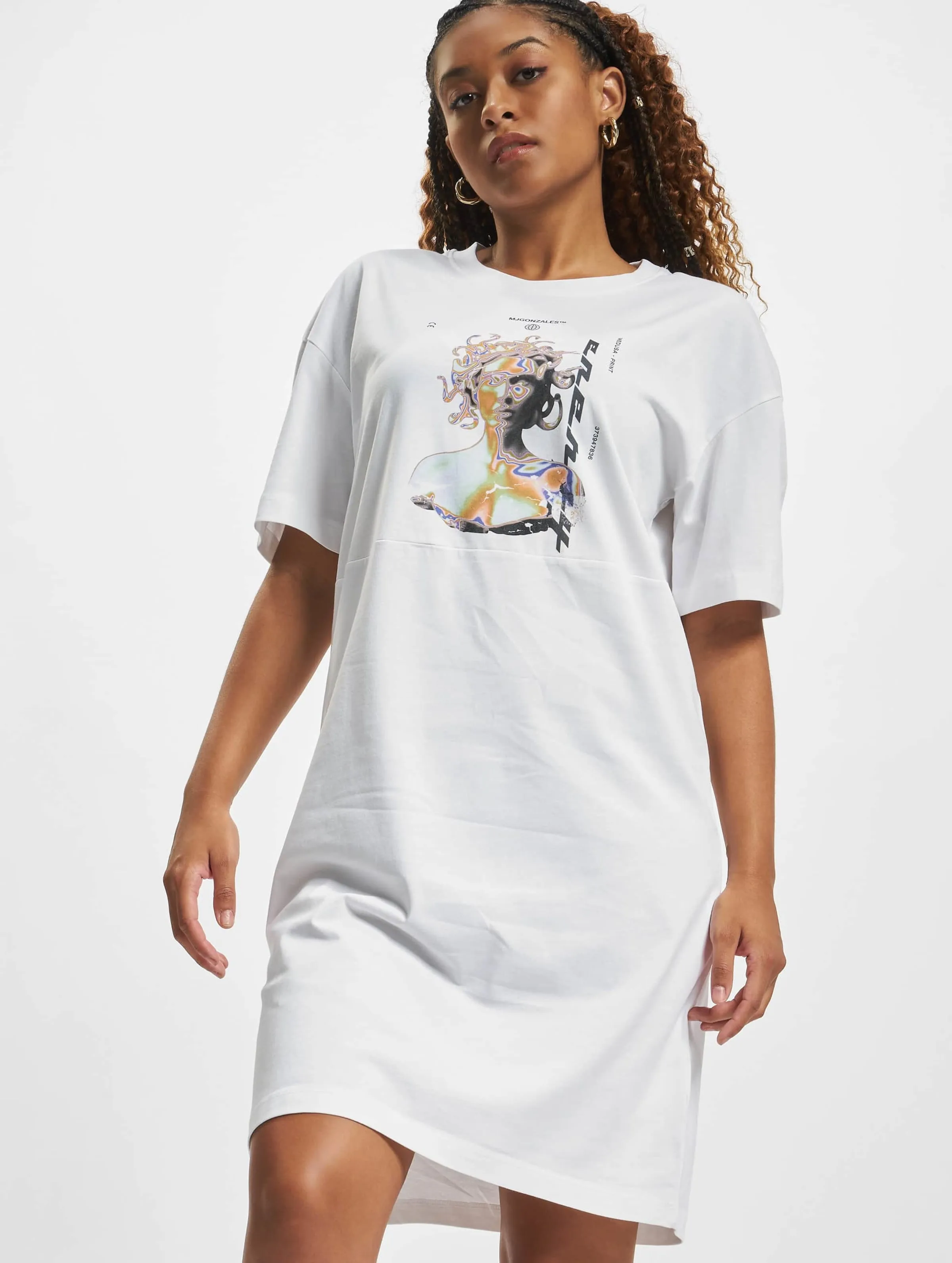 Ladies Medusa X Organic Oversized Slit Tee 