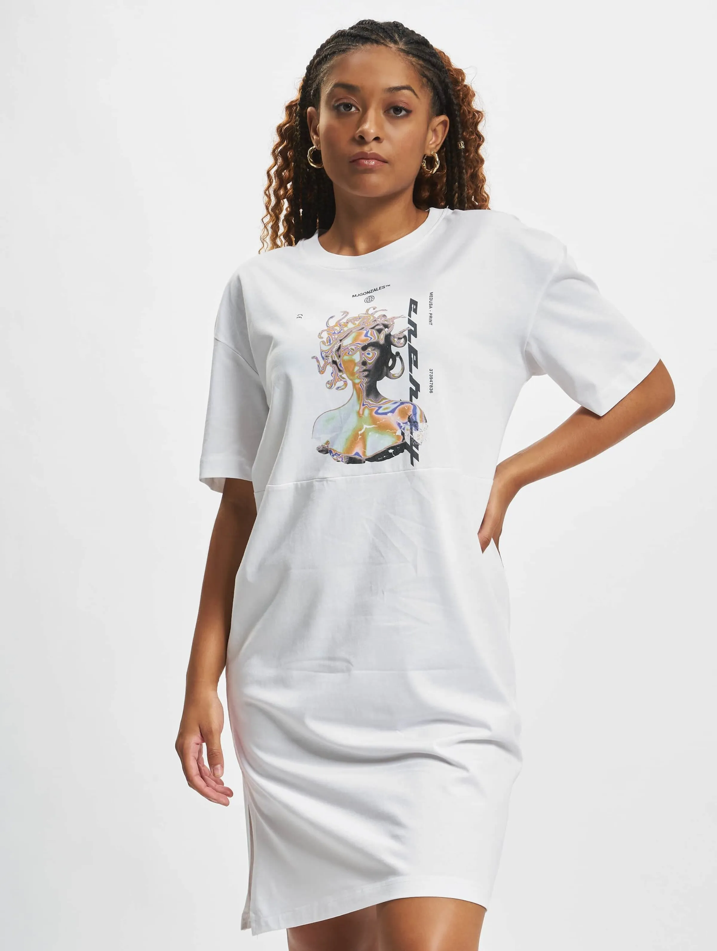 Ladies Medusa X Organic Oversized Slit Tee 