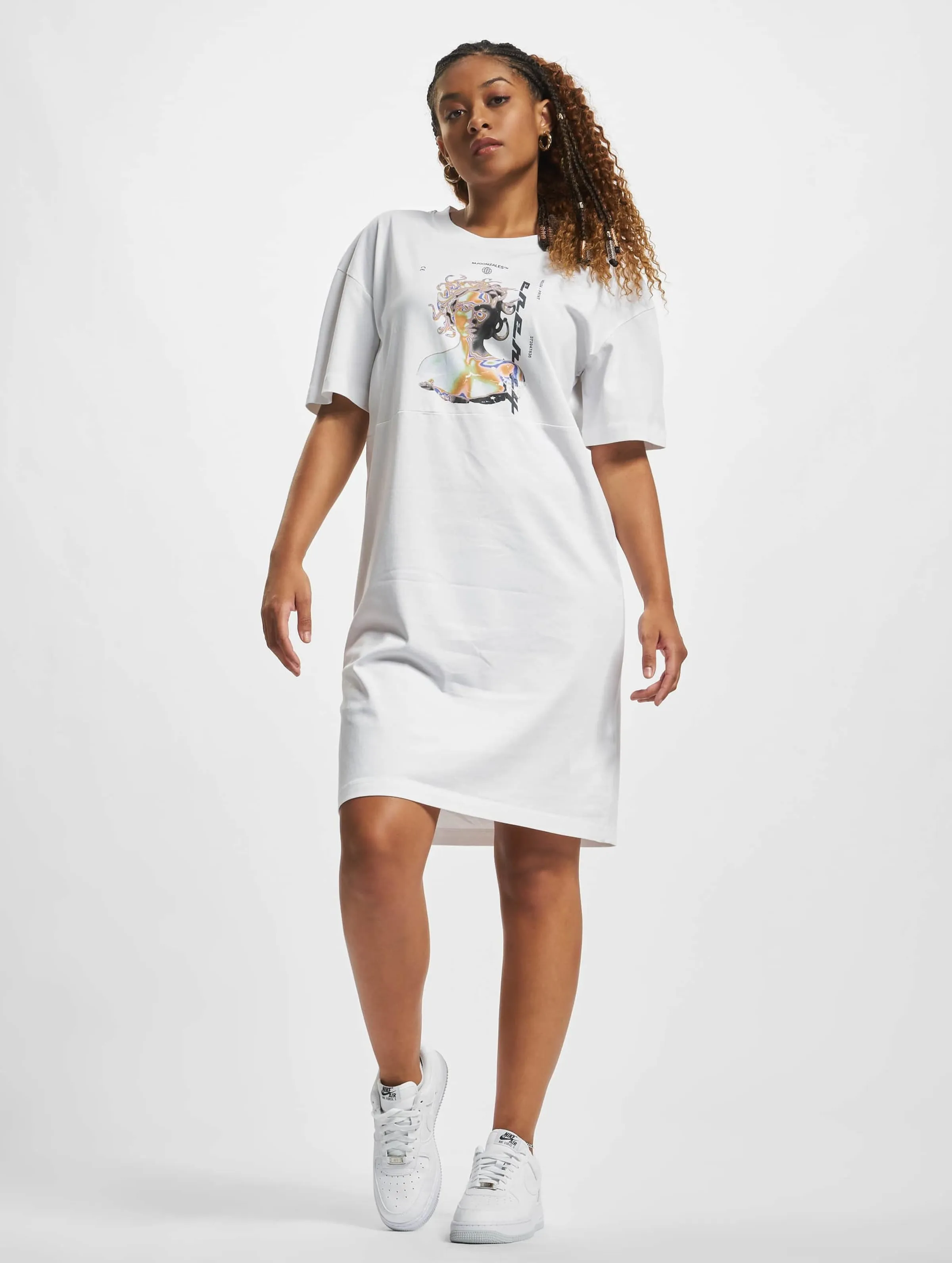 Ladies Medusa X Organic Oversized Slit Tee 
