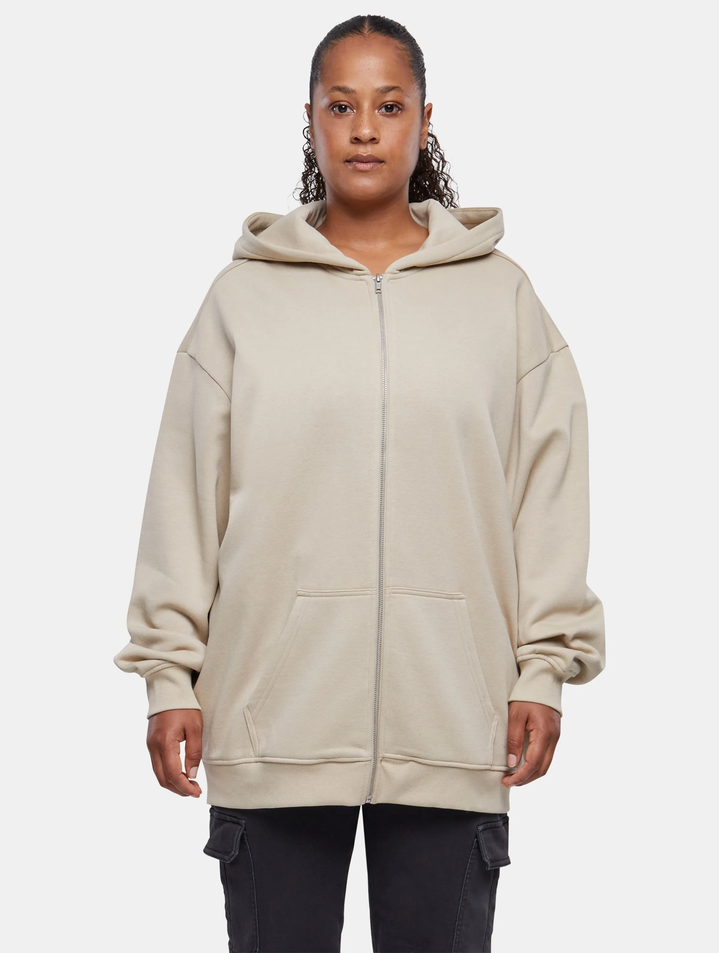 Ladies Oversized Zip