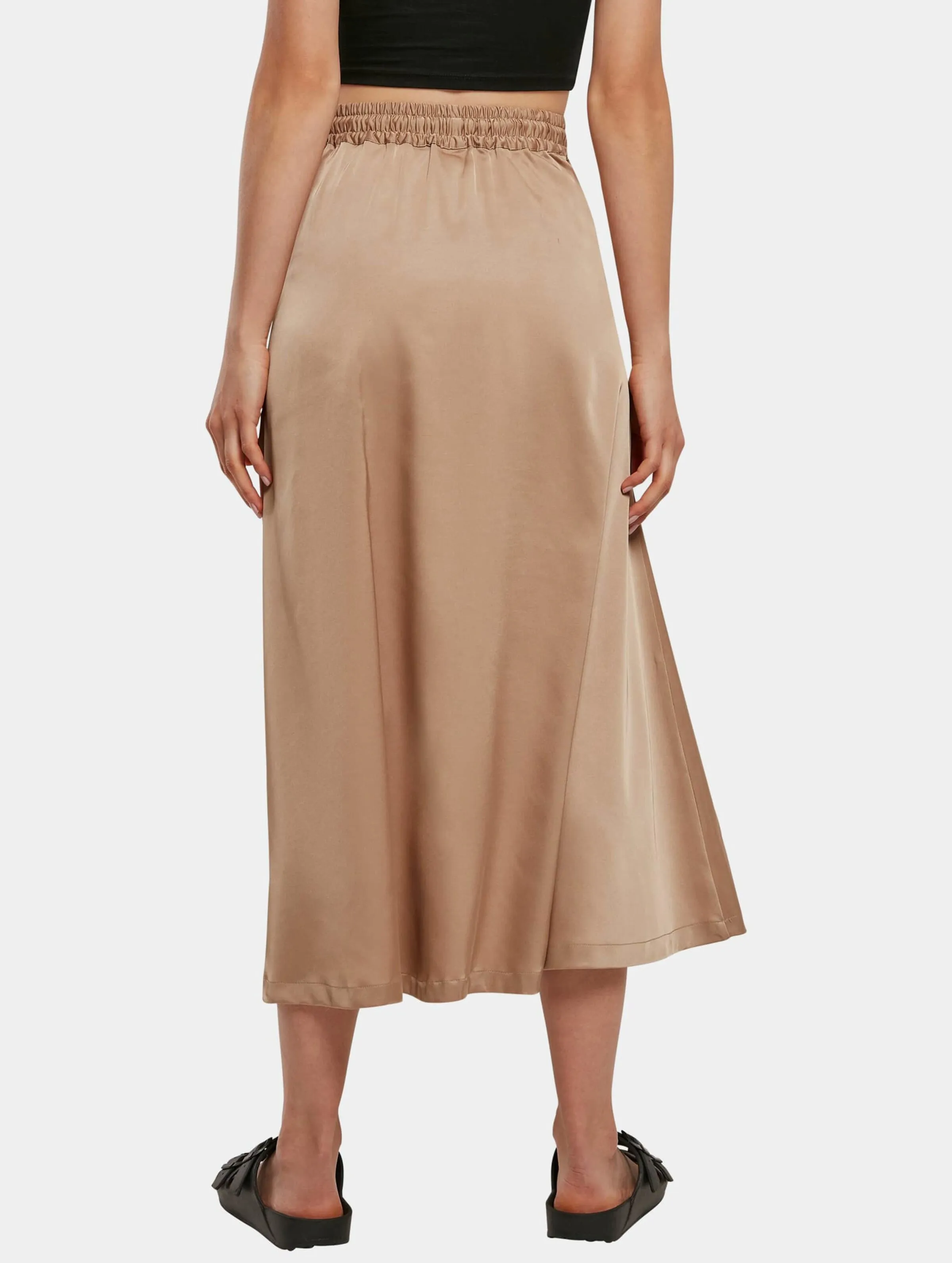 Ladies Satin Midi