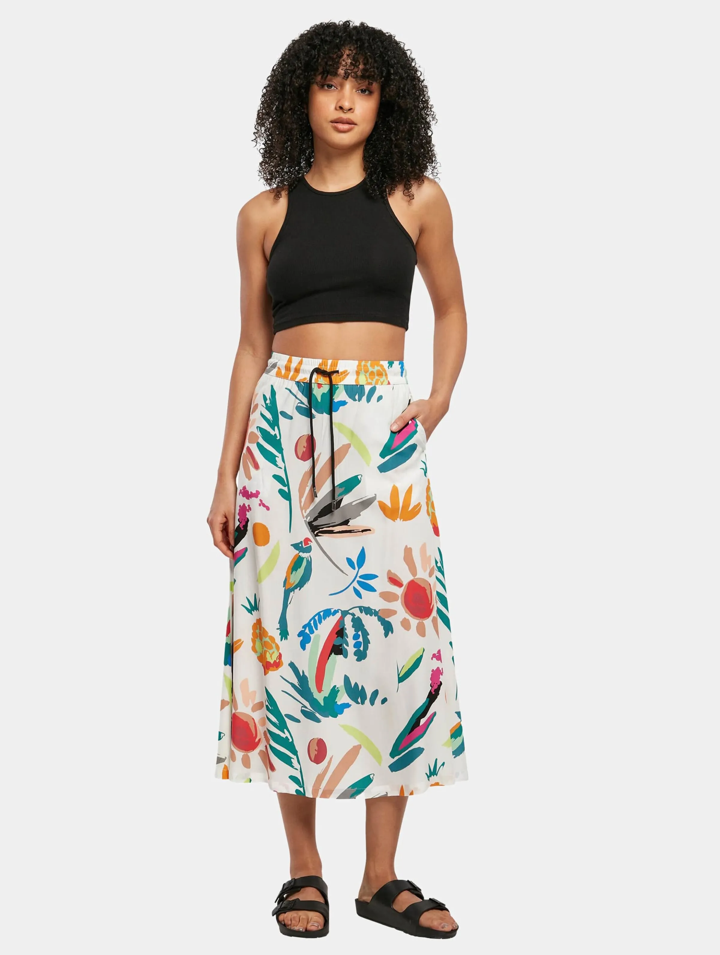 Ladies Viscose Midi