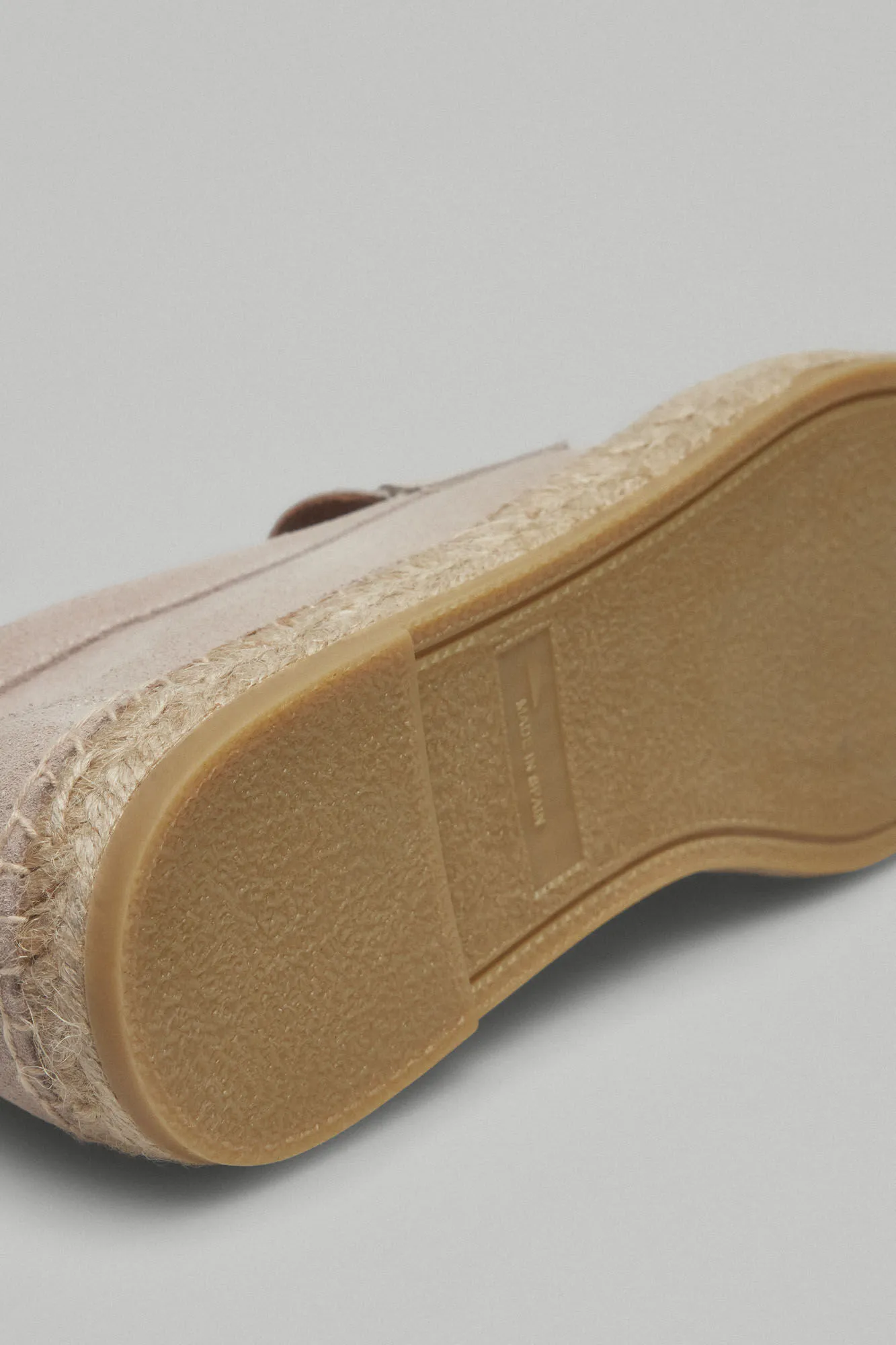 Leather penny loafer