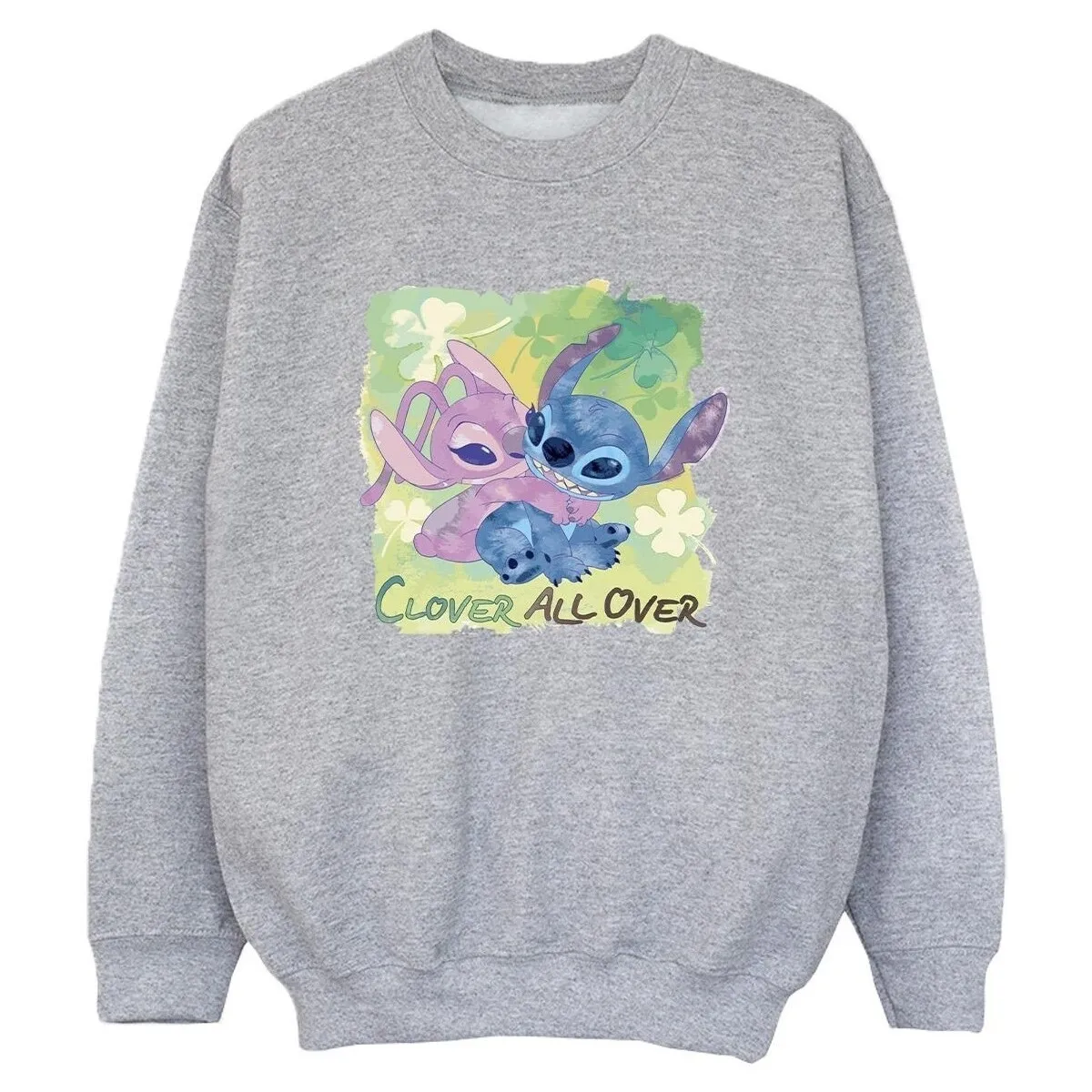 Lilo And Stitch St Patrick's Day Clover