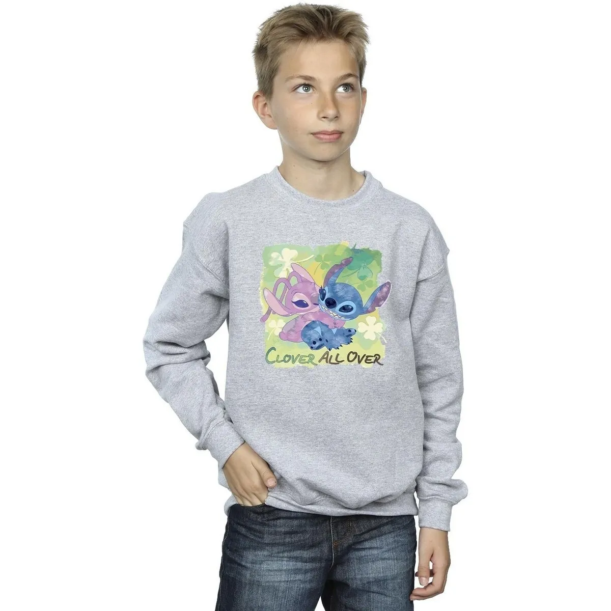 Lilo And Stitch St Patrick's Day Clover