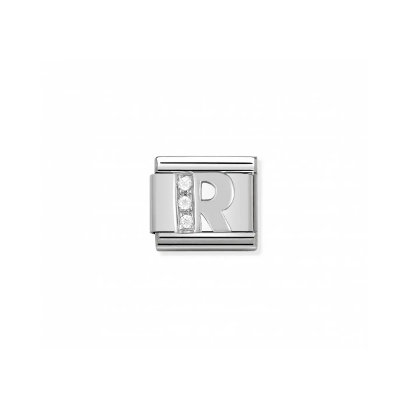 Link Nomination Acero y Plata "R" 330301 18