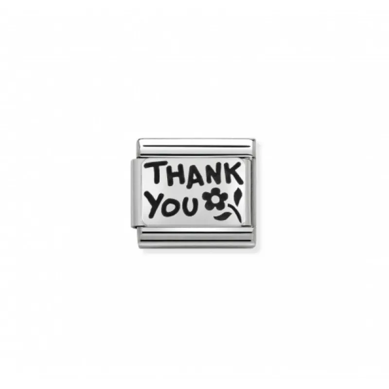 Link Nomination Acero y Plata "Thank you"gracias 330102 42