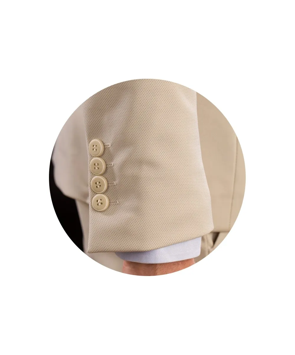 Lino Clemente – Traje beige Slimfit