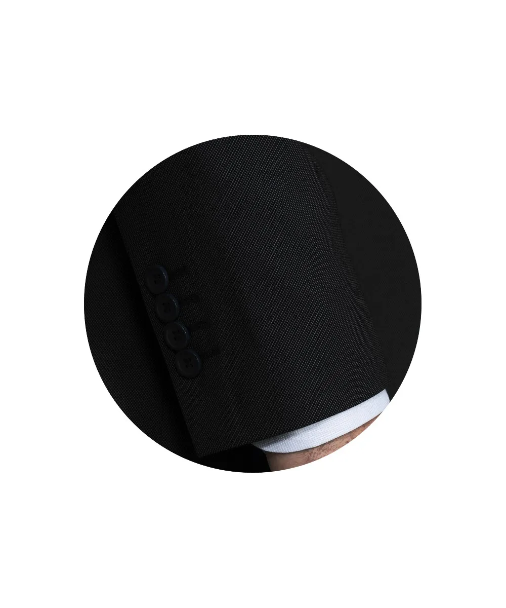 Lino Clemente – Traje negro Slim fit