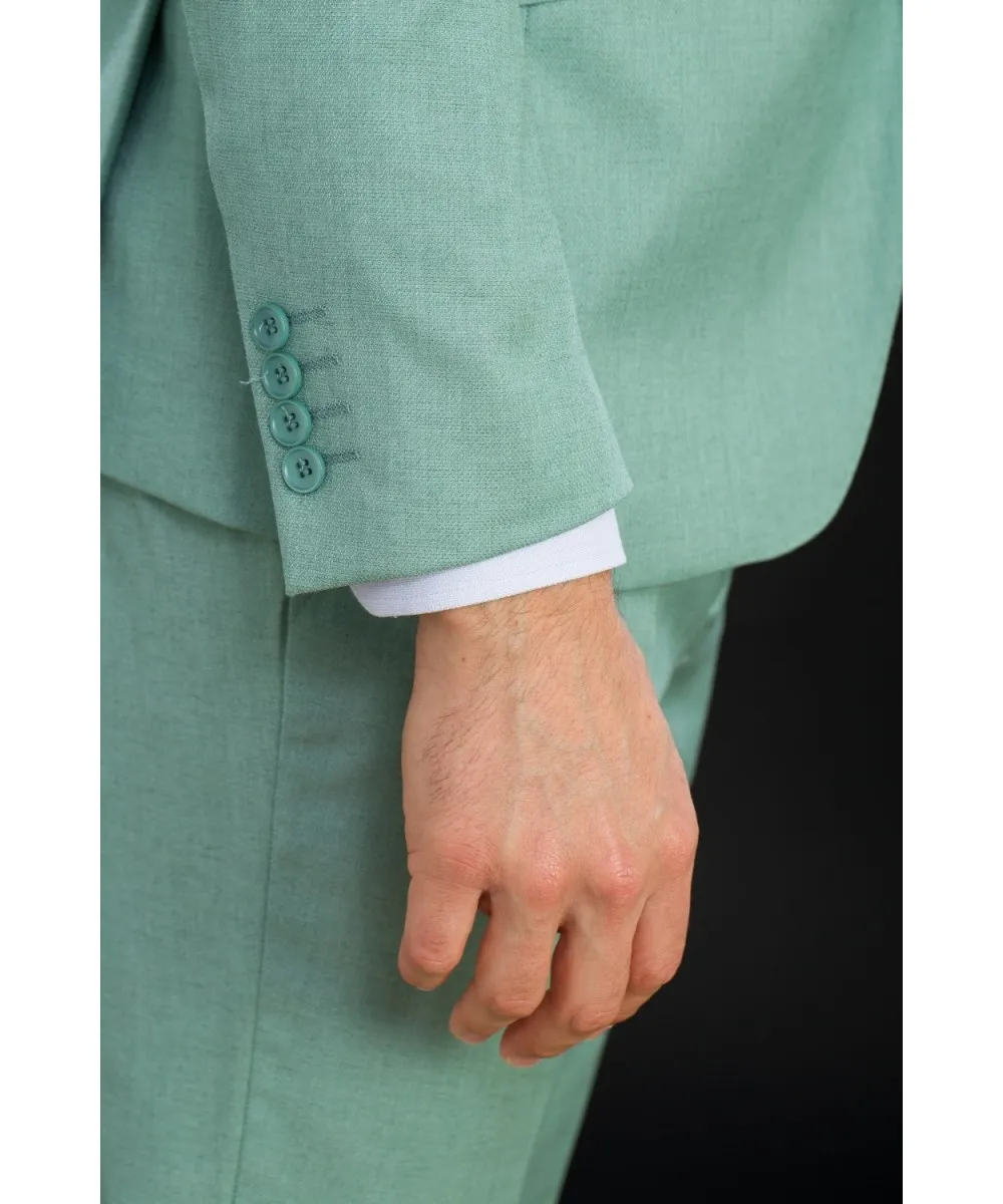 Lino Clemente – Traje verde zar 24122