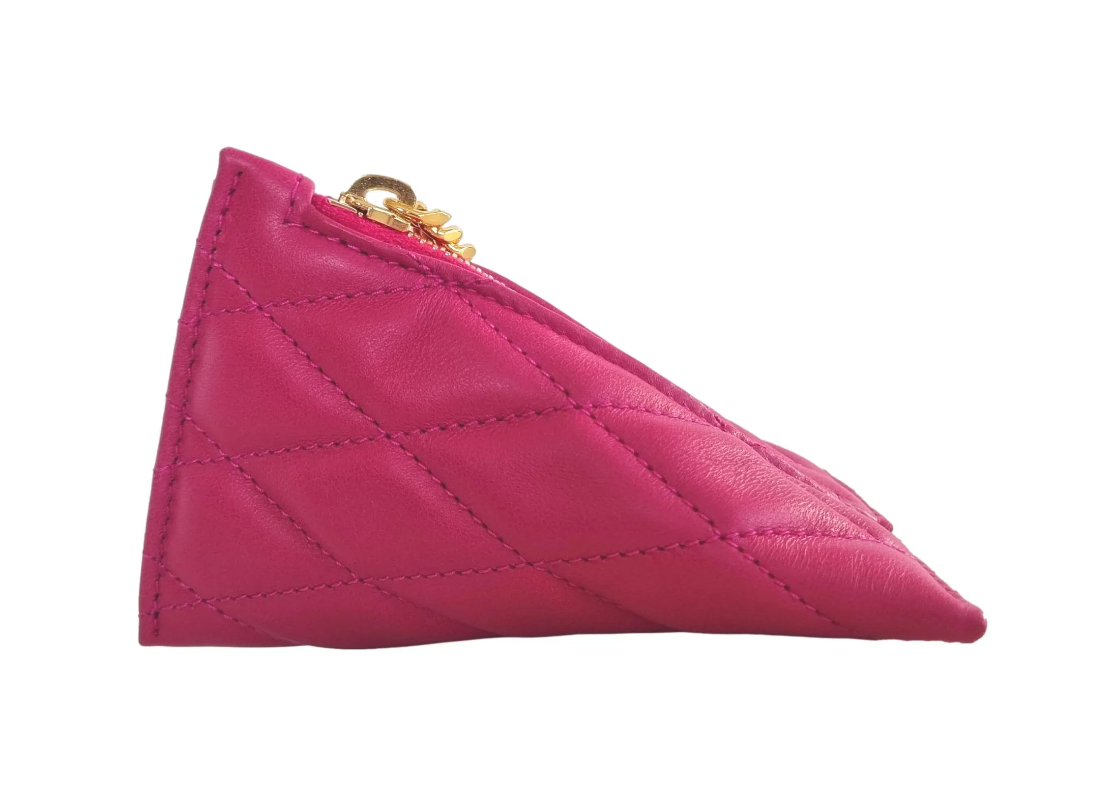 Llavero Yves Saint Laurent en piel 669925 1EL01 5620 fucsia