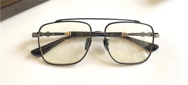 Los nuevos anteojos vintage con montura cuadrada CBEATH II se pueden equipar con anteojos ópticos transparentes de lentes transp