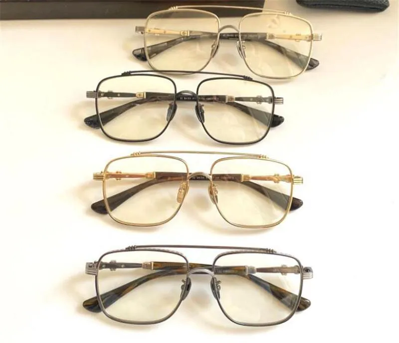 Los nuevos anteojos vintage con montura cuadrada CBEATH II se pueden equipar con anteojos ópticos transparentes de lentes transp