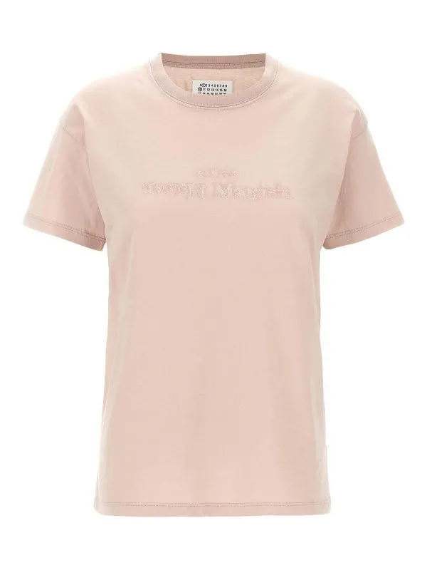 MAISON MARGIELA CAMISETA  COLOR CARNE Y NEUTRAL