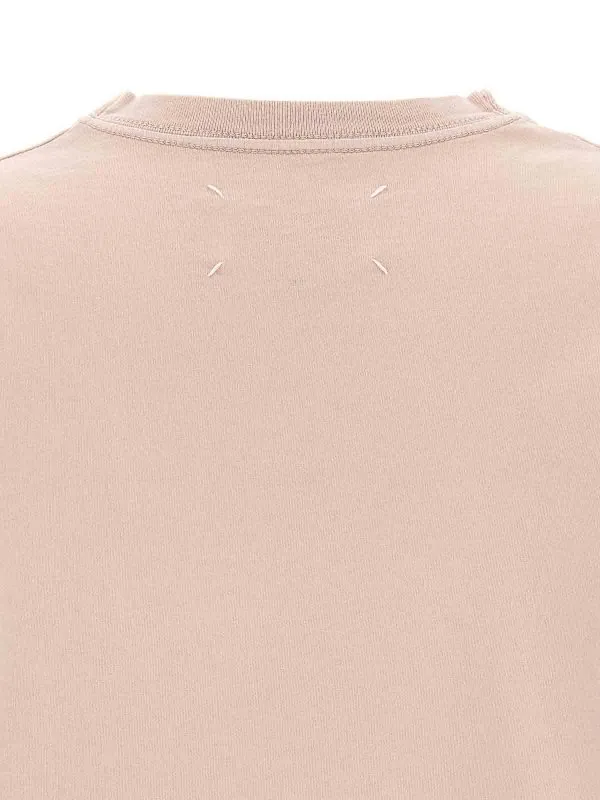 MAISON MARGIELA CAMISETA  COLOR CARNE Y NEUTRAL