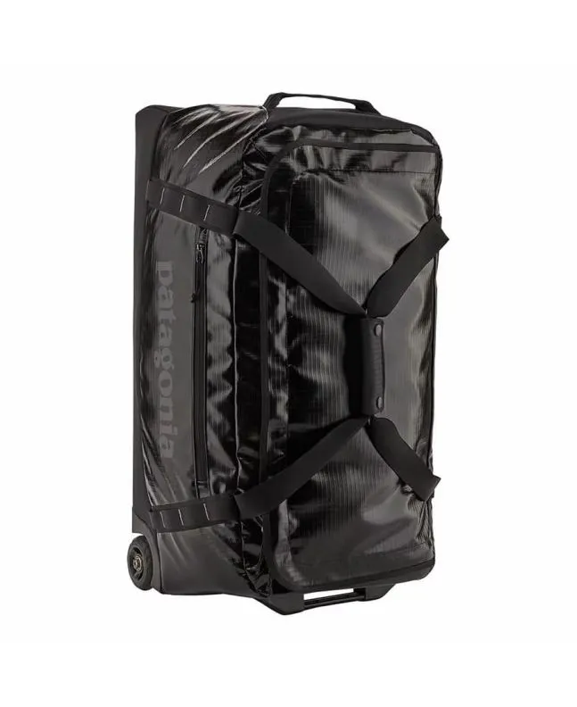 Maleta mediana con ruedas Patagonia Black Hole Wheeled Duffel Negra 70L