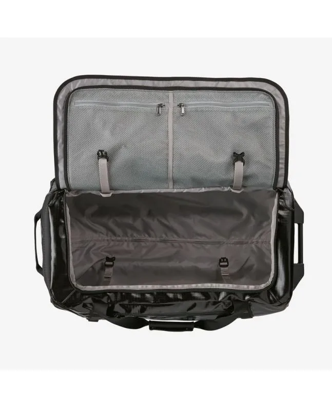 Maleta mediana con ruedas Patagonia Black Hole Wheeled Duffel Negra 70L