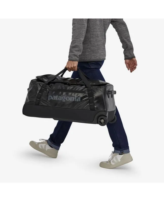 Maleta mediana con ruedas Patagonia Black Hole Wheeled Duffel Negra 70L