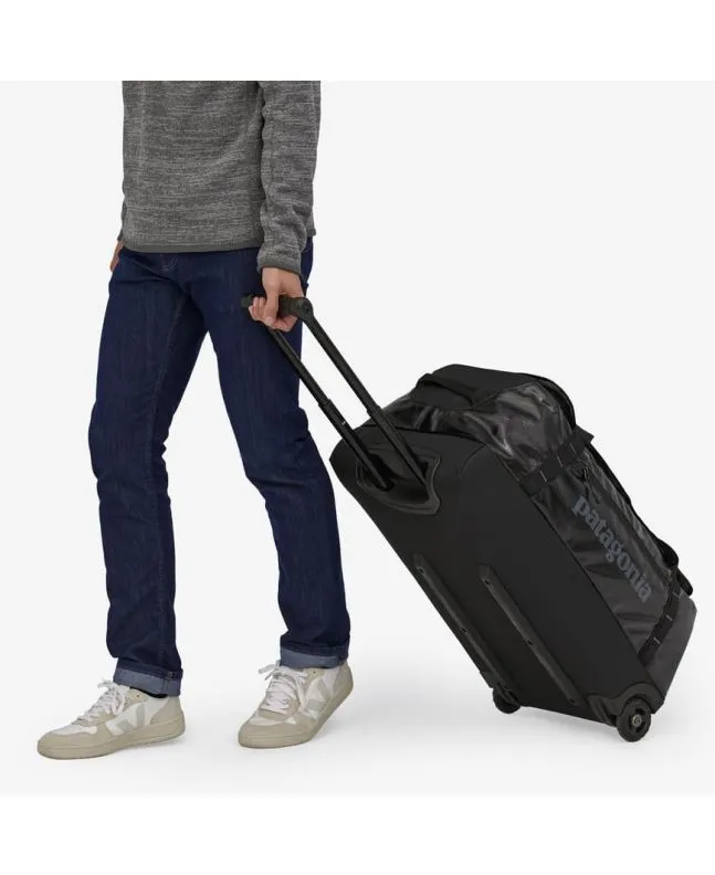 Maleta mediana con ruedas Patagonia Black Hole Wheeled Duffel Negra 70L