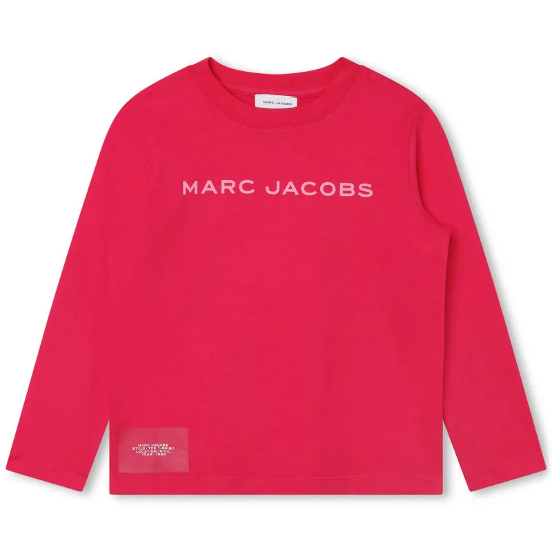 MARC JACOBS Camiseta con logo y etiqueta