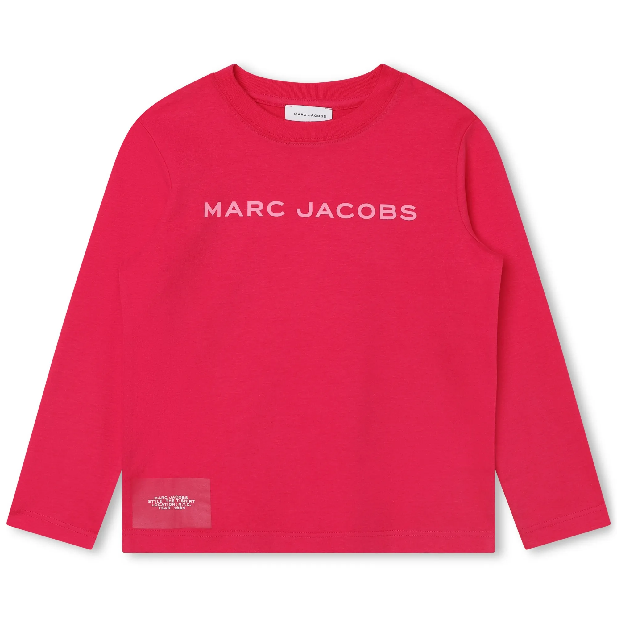 MARC JACOBS Camiseta con logo y etiqueta