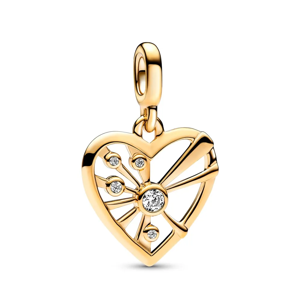 Medallón Corazón y Rayos de Pandora Me 762691C01