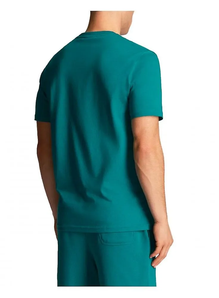 Men's Lyle & Scott Crew Neck T Shirt Court Green