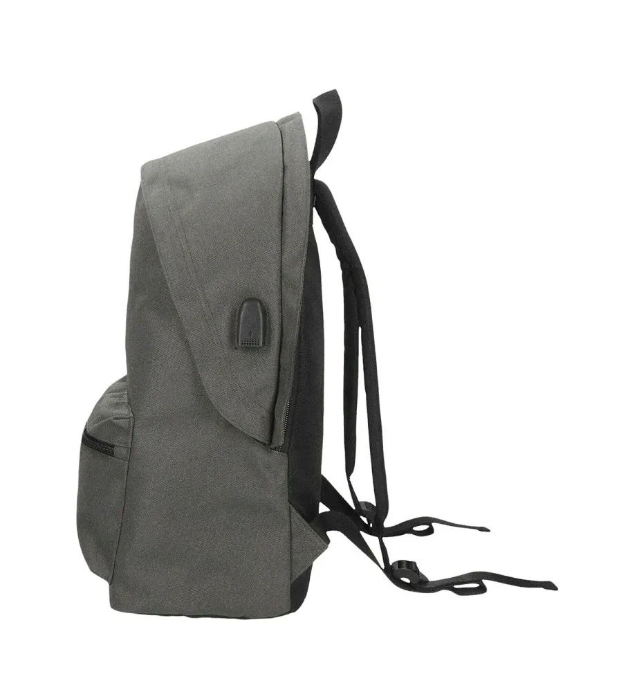 Mochila Aris gris