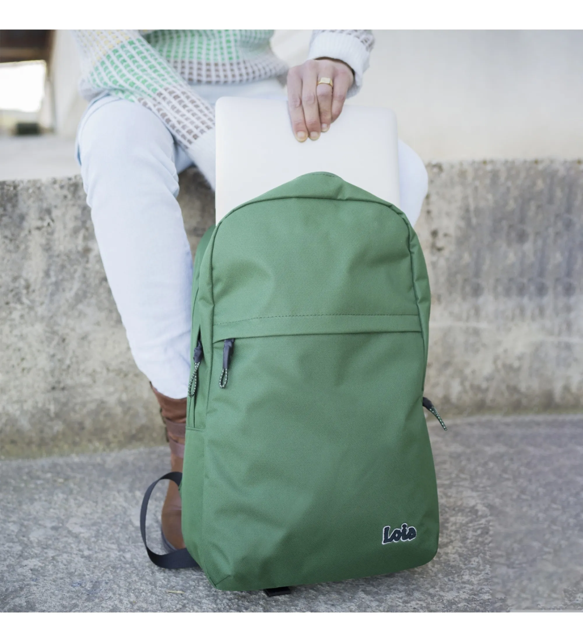 Mochila casual 314736 verde