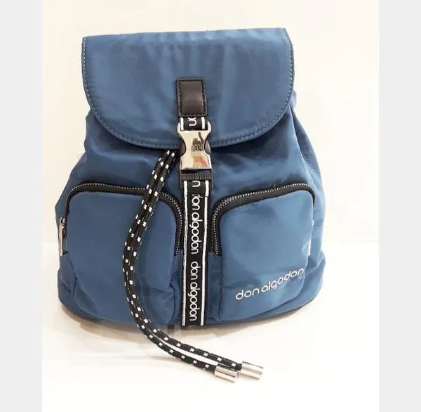 mochila don algodÓn azul