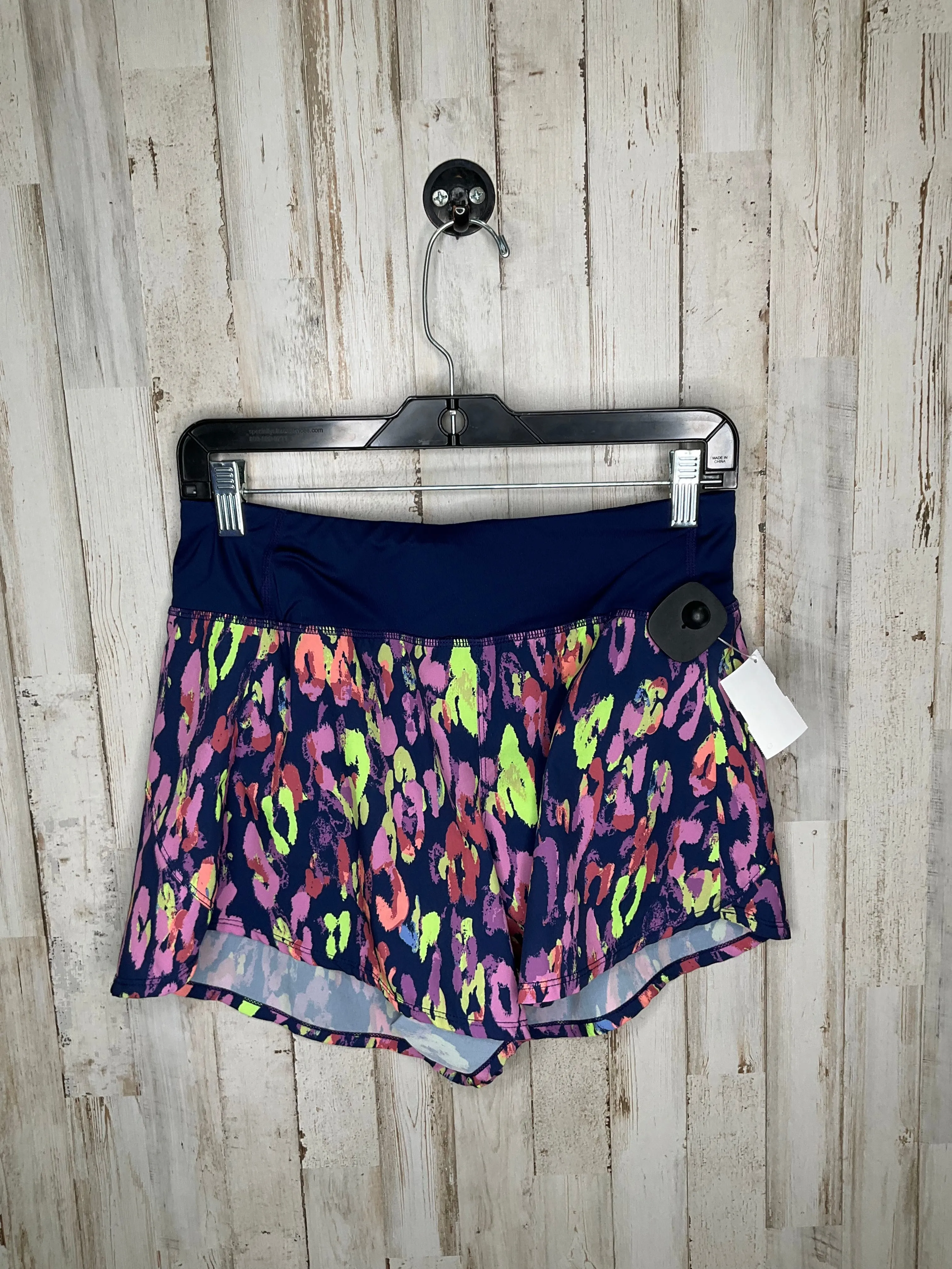 MULTICOLORED ATHLETIC SHORTS ZELOS, SIZE M