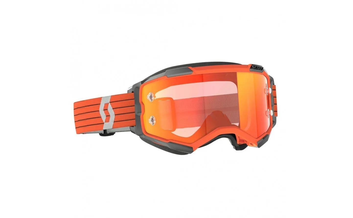 Máscara Scott Fury Naranja Negro Naranja |2728281011280|