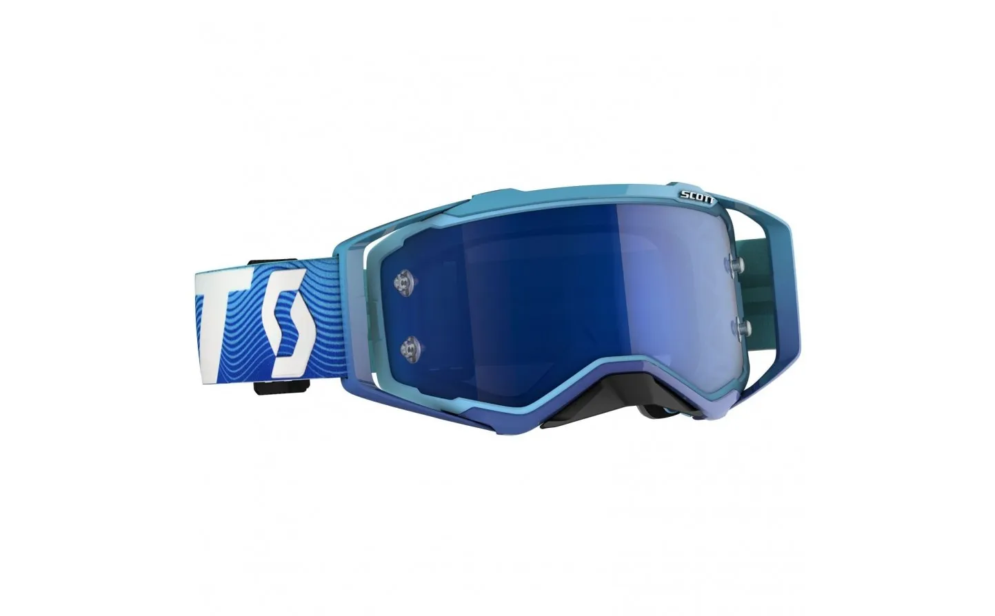 Máscara Scott Prospect Azul Blanco |2728211006278|