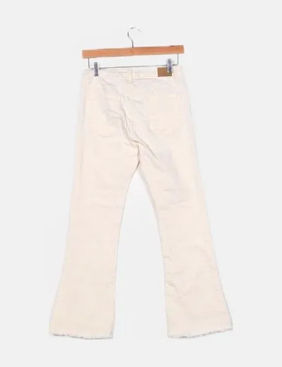 NoName Jeans bootcut blanco