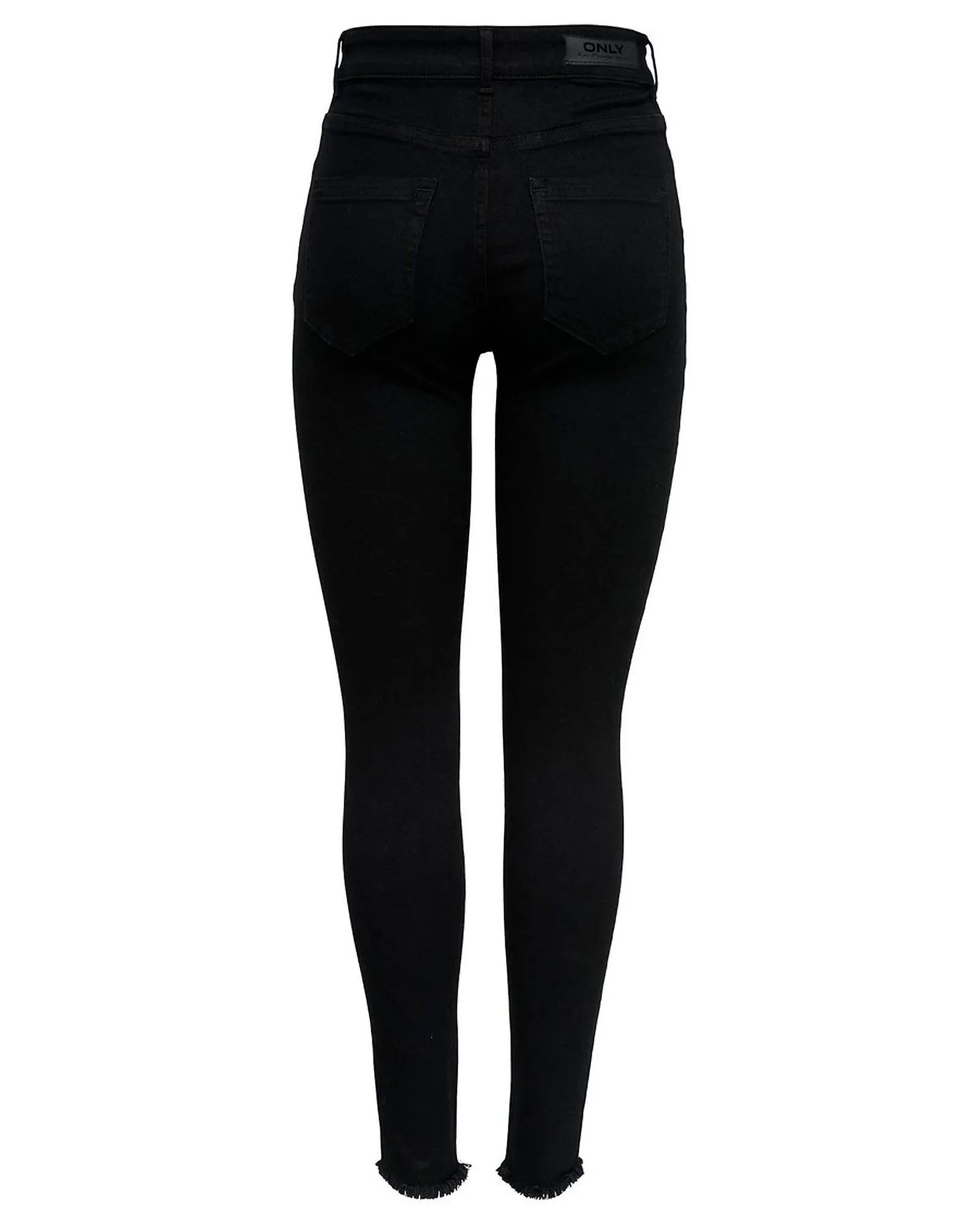 Only Plain Jeans with Zip and Button Fastening