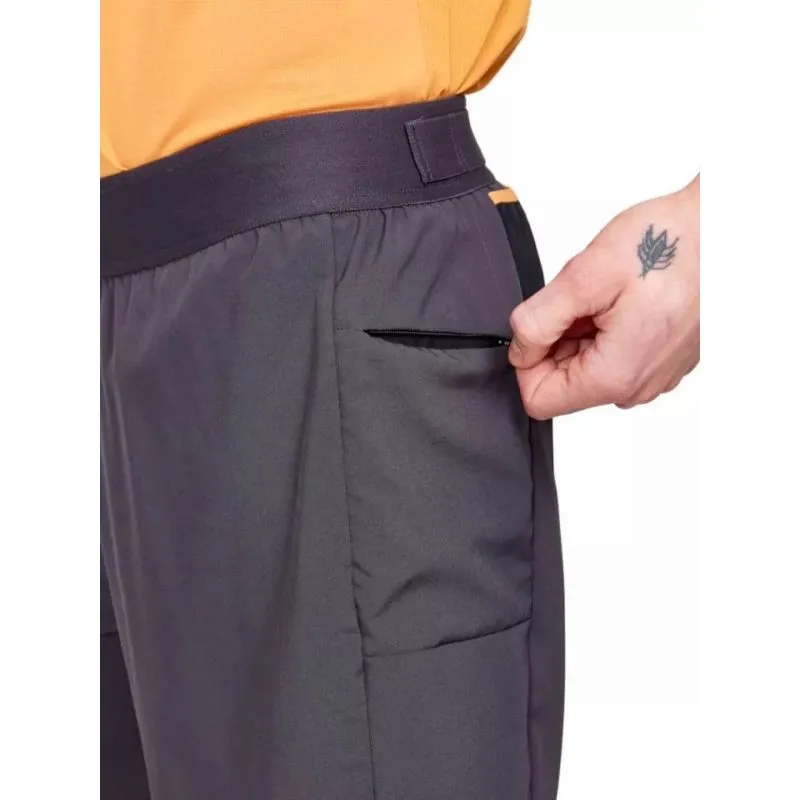 Pantalones cortos de trail running Craft PRO Trail 2in1 Shorts M (Slate)