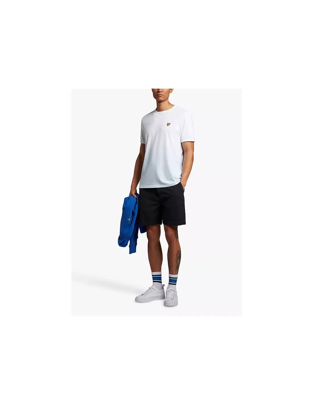 PANTALONES LYLE & SCOTT V1ANFIELD CHINO SHORT HOMBRE NEGRO