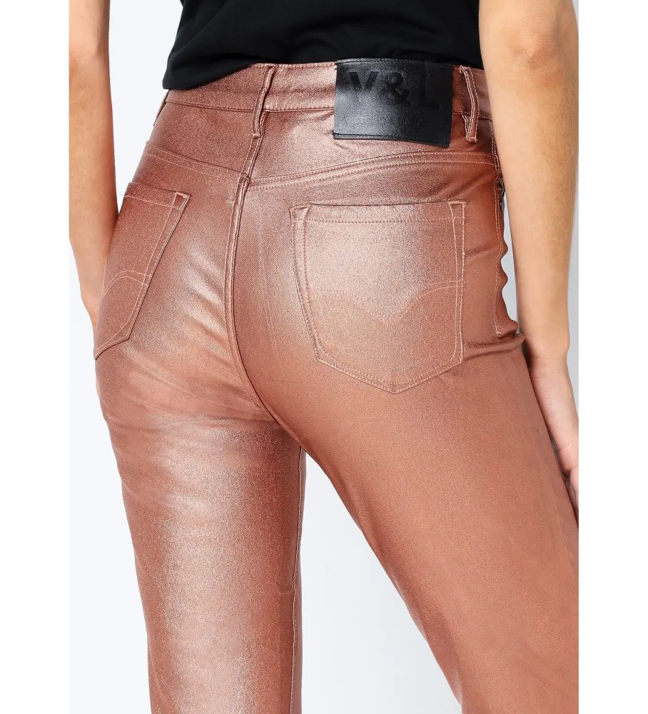 Pantalón 137061 marrón