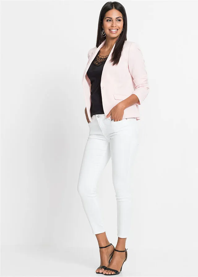 Pantalón capri Blanco