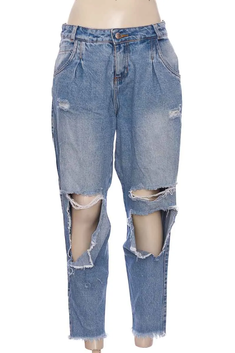 PANTALóN COLOR AZUL  BARTOLOMEO