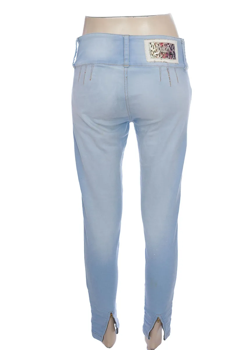 PANTALóN COLOR AZUL  LOWELL JEANS