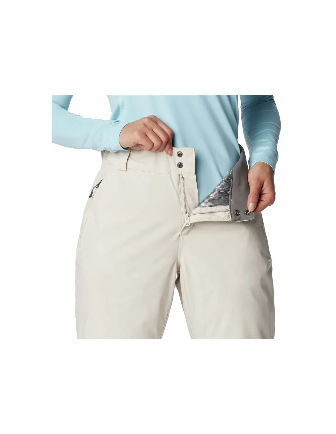 Pantalón de Esquí y snow Columbia Shafer Canyon™ Insulated Beige Mujer