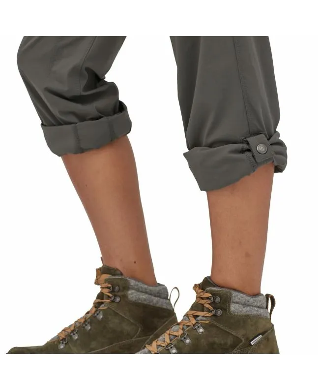 Pantalón de senderismo Patagonia W's Quandary Regular Gris