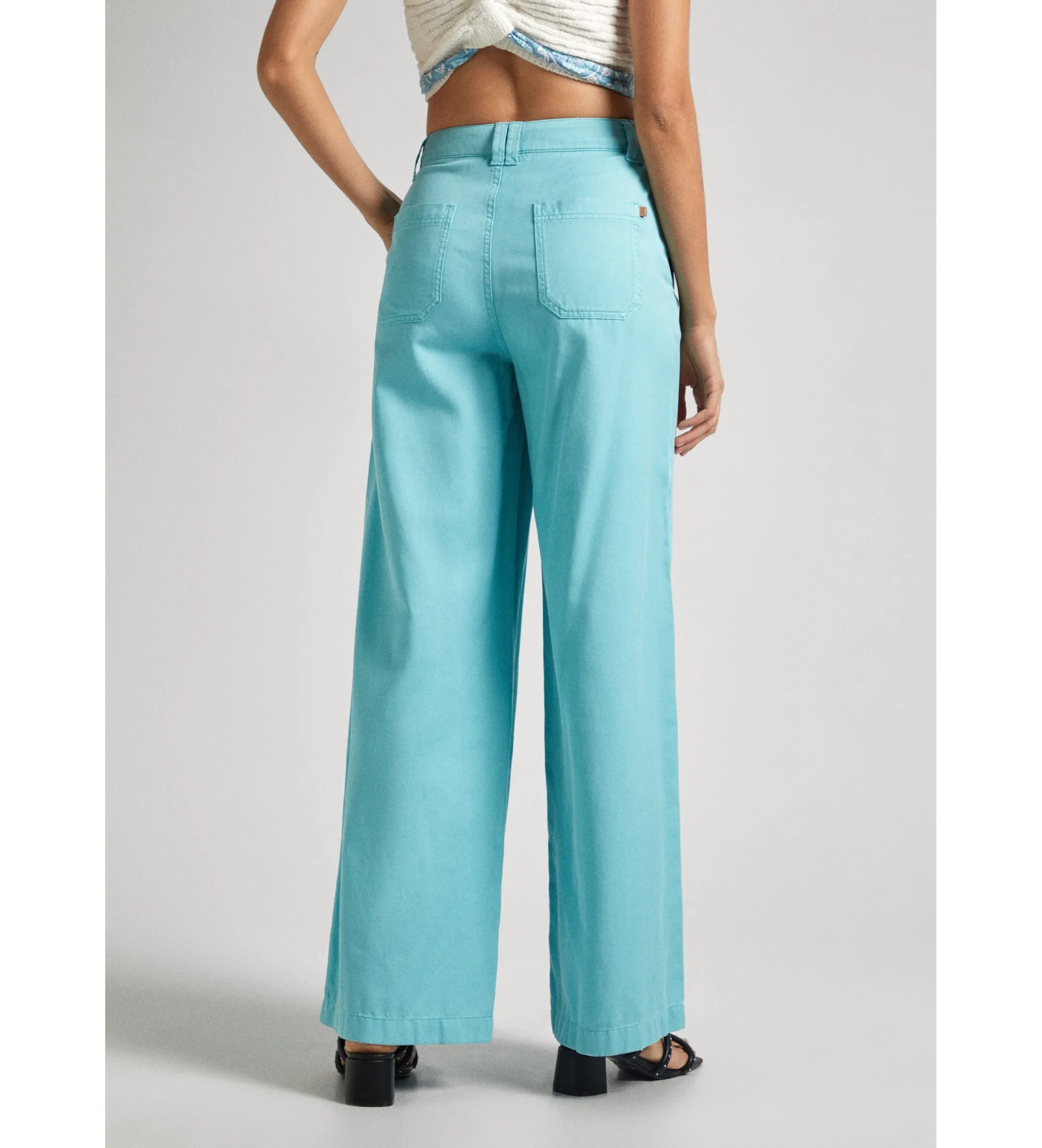 Pantalón Tammy turquesa