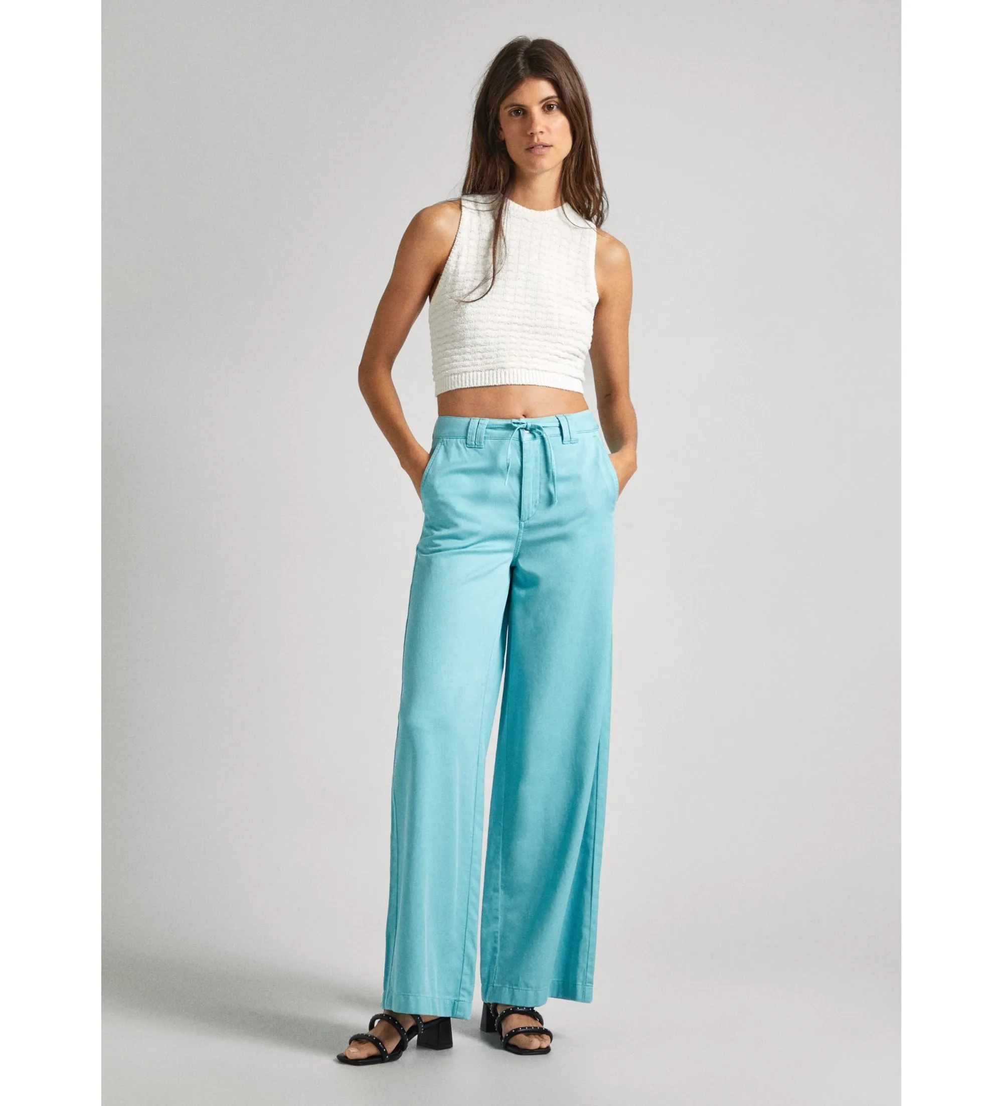 Pantalón Tammy turquesa