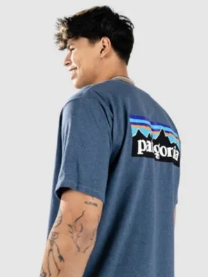 PATAGONIA P6 LOGO RESPONSIBILI CAMISETA