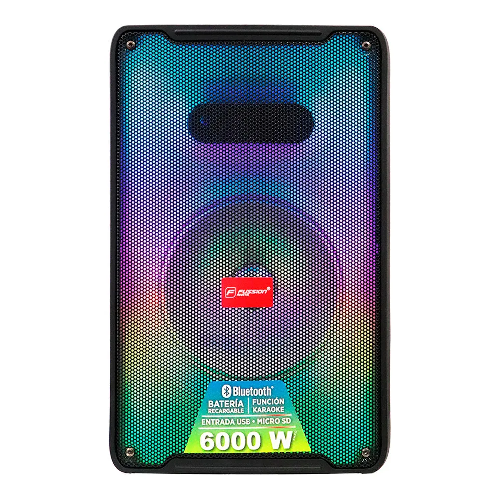 PBS8037 SONIDO POTENTE Y ESTILO VIBRANTE: DESCUBRE EL BAFLE AMPLIFICADO DE 8