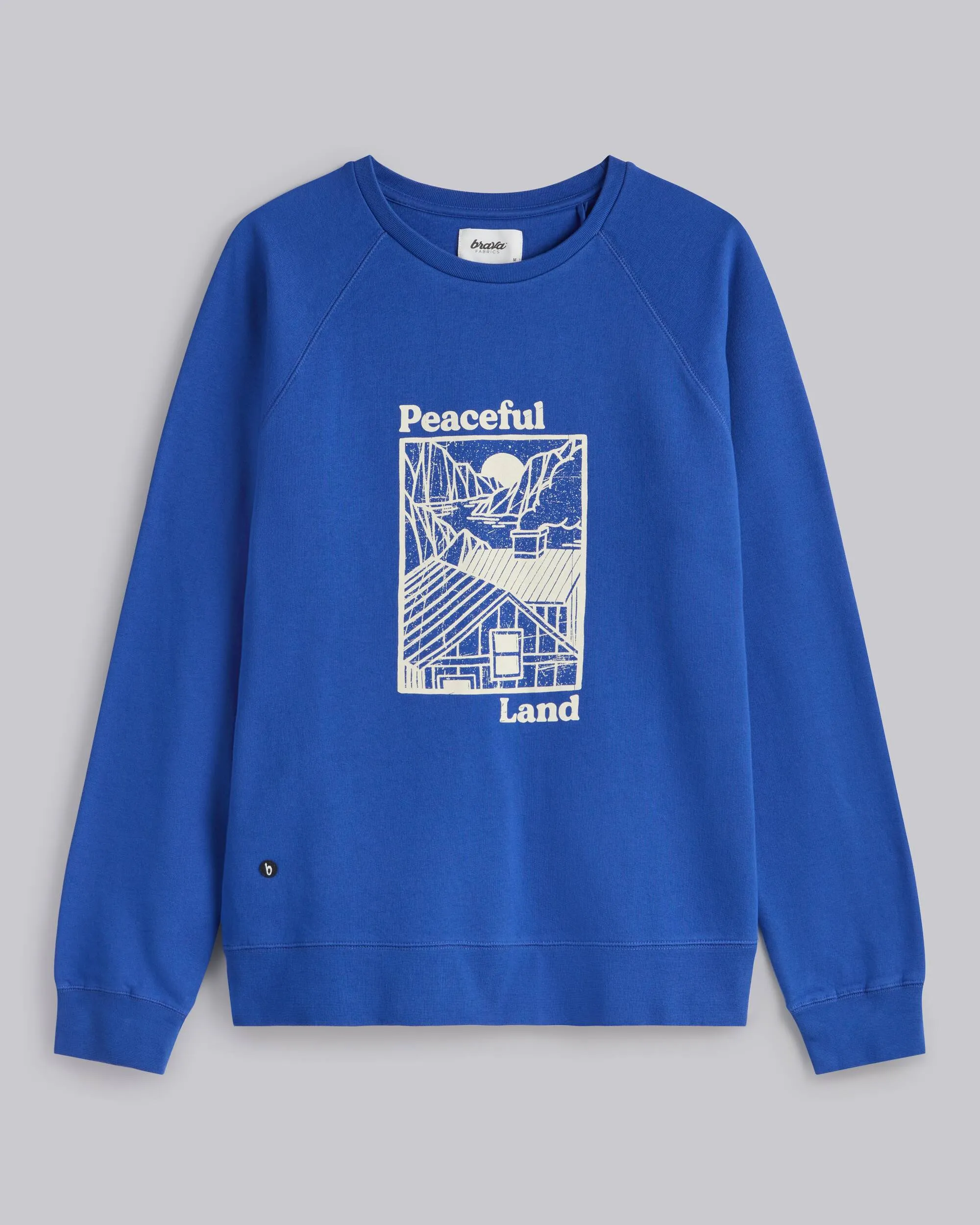 Peaceful Land Sweatshirt Blue