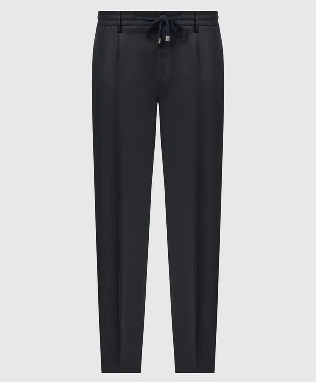 Peserico Blue linen pants