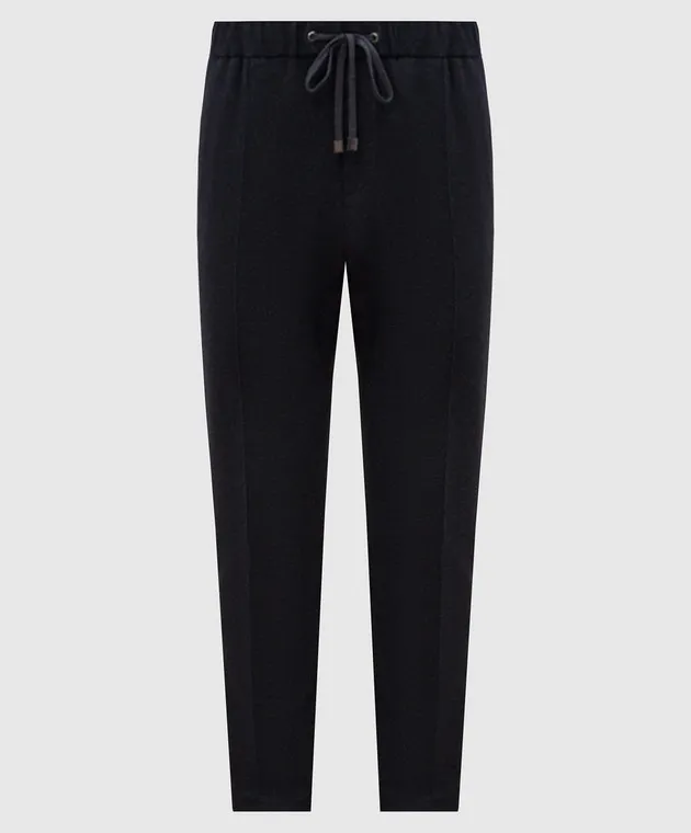 Peserico Gray pants with logo